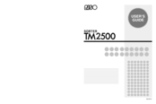 Riso TM2500 User Manual