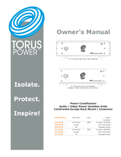 Torus Power IS 4 CE RK Owner's Manual