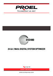 PROEL Axiom DSO480 User Manual