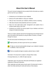 Compal Notebook User Manual