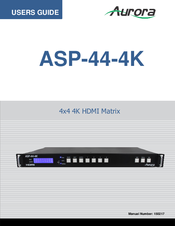 Aurora ASP-44-4K User Manual