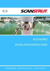 Scanstrut SC28 Installation Instructions Manual
