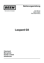 Beem Leopard G5 User Manual