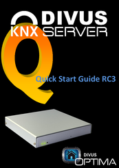 Divus OPTIMA RC3 Quick Start Manual