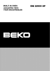 Beko OIE 22500 XP User Manual