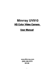 minrray ha color video camera User Manual