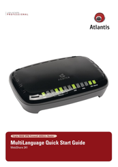 Atlantis Webshare 341 Quick Start Manual