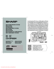 Sharp CD-DP900H Operation Manual