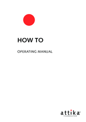 attika Fireplace Operating Manual