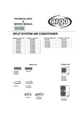 Argo AES100PIC Technical Data & Service Manual