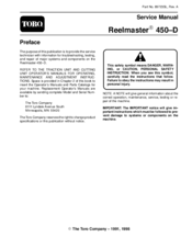Toro Reelmaster 450-D Service Manual