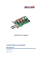 ATCOM AXE2G4AN User Manual