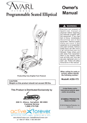 Avari Fitness A550-175 Owner's Manual