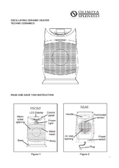 Olimpia Splendid techno ceramico Instruction Manual