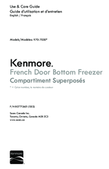 Kenmore 970-7030 Series Use & Care Manual