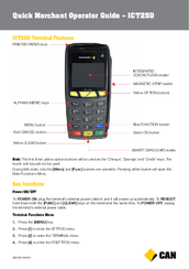 CAN ICT250 Operator's Manual