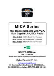 CyberResearch MICA C2-24-X User Manual