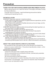 Boss audio multimedia player User Manual