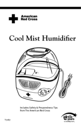 American Red Cross Y7087 Cool Mist Humidifier User Manual