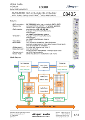 junger C8408 User Manual