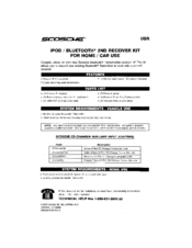 Scosche UBR User Manual