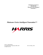 Harris Intelligent Transmitter Platinum-i Series Technical Manual