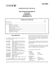 Ericsson 19B802884P1-P3 Maintenance Manual