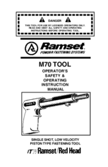 Ramset M70 Operating Manual
