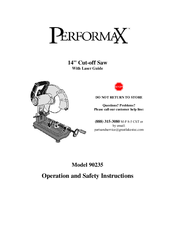 Performax 90235 Operating Manual