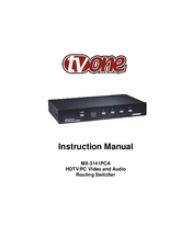 TV One MX-3141PCA Instruction Manual