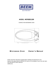 Beem WD900ESL30R Owner's Manual