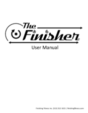 Finishing Fitness The Finisher User Manual