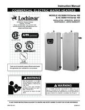 Lochinvar HC 119 Series 100 Instruction Manual
