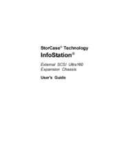 StorCase Technology InfoStation External SCSI Ultra160 User Manual