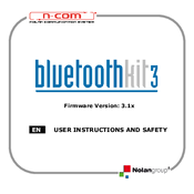 N-Com bluetooth kit3 User Instructions