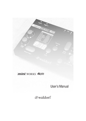 Waldorf mini Works 4pole User Manual