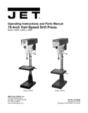 Jet J-A5816 Operating Instructions And Parts Manual