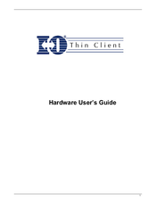 I-O Corporation I-O TC4000 Series User Manual