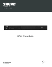 Shure AXT620 User Manual