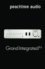 Peachtree Audio Grand Integrated X1 Manual