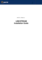 Perle LINKSTREAM Installation Manual