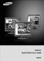 Samsung SVM-­S1 Quick Reference Manual