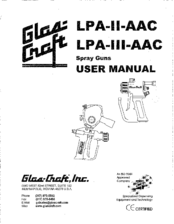 Glas Craft LPA-II-AAC User Manual