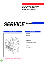 Xerox WorkCentre XK50cx Service Manual
