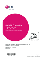 LG 98UB9800UB Owner's Manual