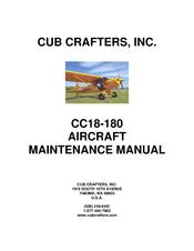 Cub Crafters CC18-180 Maintenance Manual