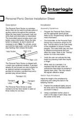 Interlogix TX-4200-01-1 Installation Sheet