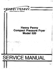 Henny Penny 520 Service Manual