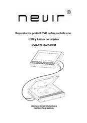 Nevir NVR-2721DVD-PXM Instruction Manual