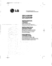 LG GR-349RP User Manual